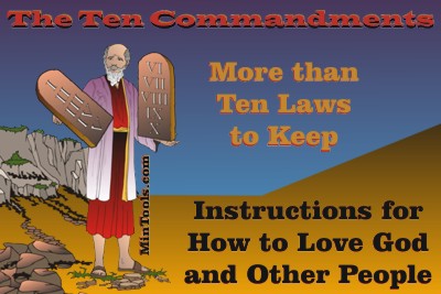 commandments and the law